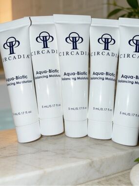 Circadia Aqua-Biotic Balancing Moisturizer — SAMPLE/TRAVEL 0.17oz ea, set of (5)